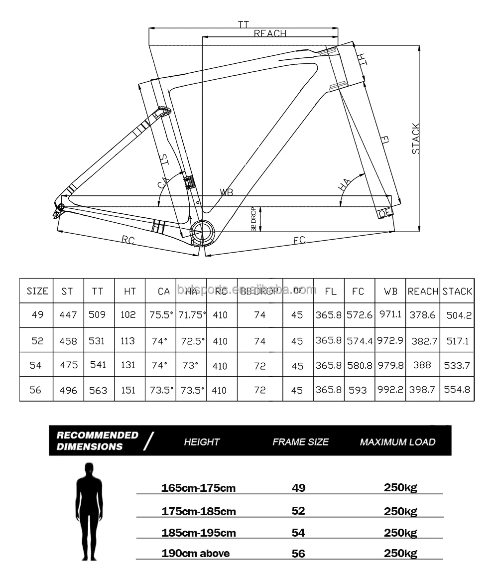 Carbon Disc Road Bike Frame Eps High Modulus Frame China Manufacturer Thru Axle Performance Raw