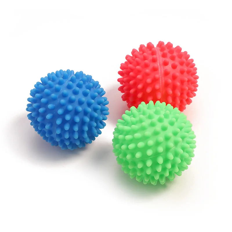 PVC Dryer Balls Reusable Clean Tools Laundry Washing Drying Fabric Softener 