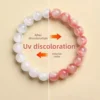 Bracciale F149 rosa con cambio colore UV