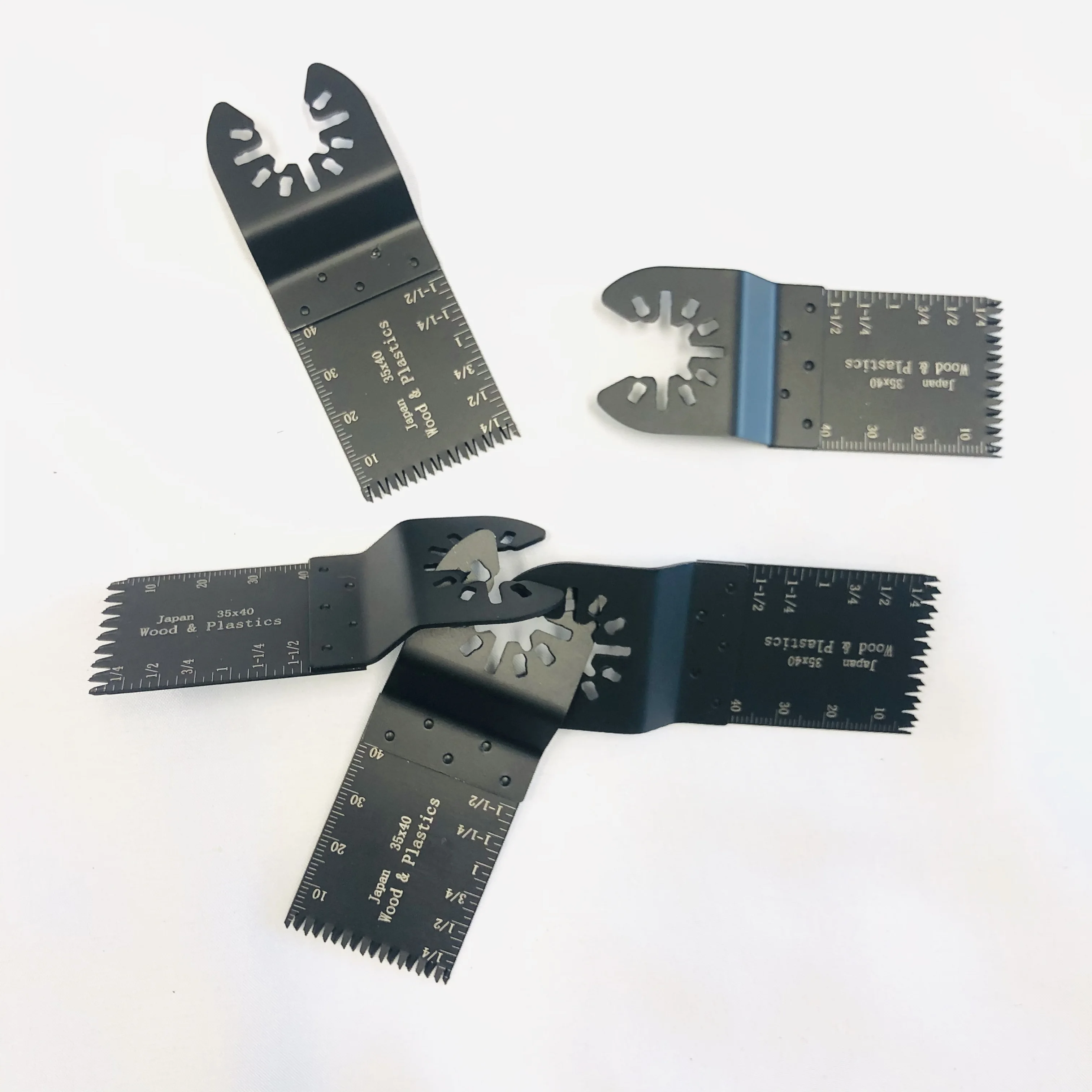 Быстросъемные японские вибрирующие многофункциональные лезвия для пилы 35x40 мм Precion Teeth полуmoon HCS