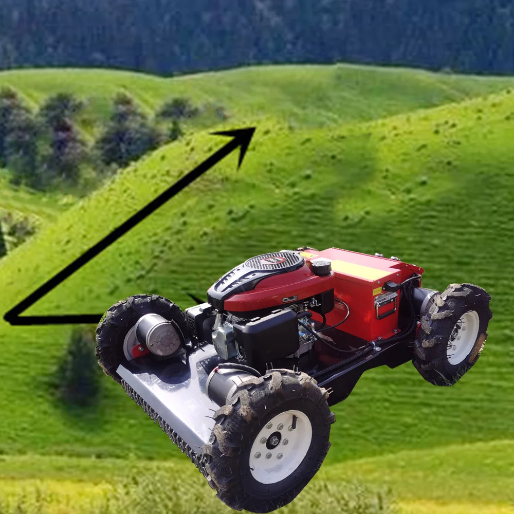 Mower Remote Control Robot Lawn Mower For Hills Brush Cutter