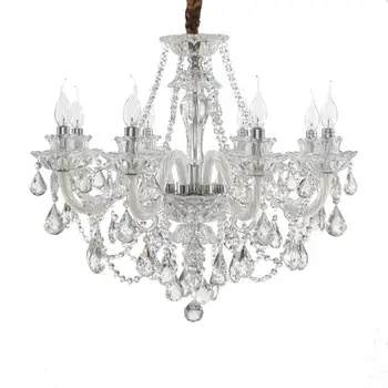 Simig lighting 2022 Top sale modern large luxury k9 silver cristal lamp chrome living room crystal chandelier