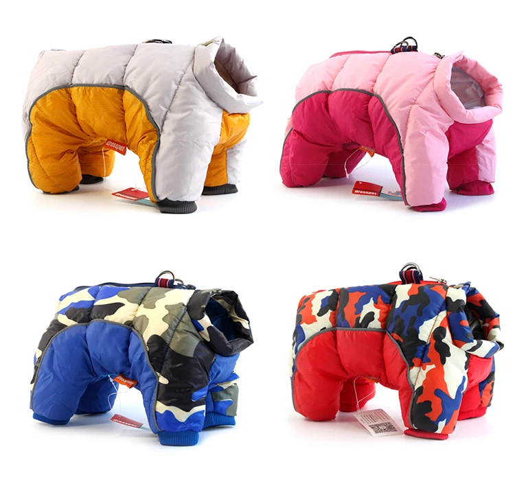 Wholesale Custom Warm Pet Winter Coat Thick Waterproof Reflective