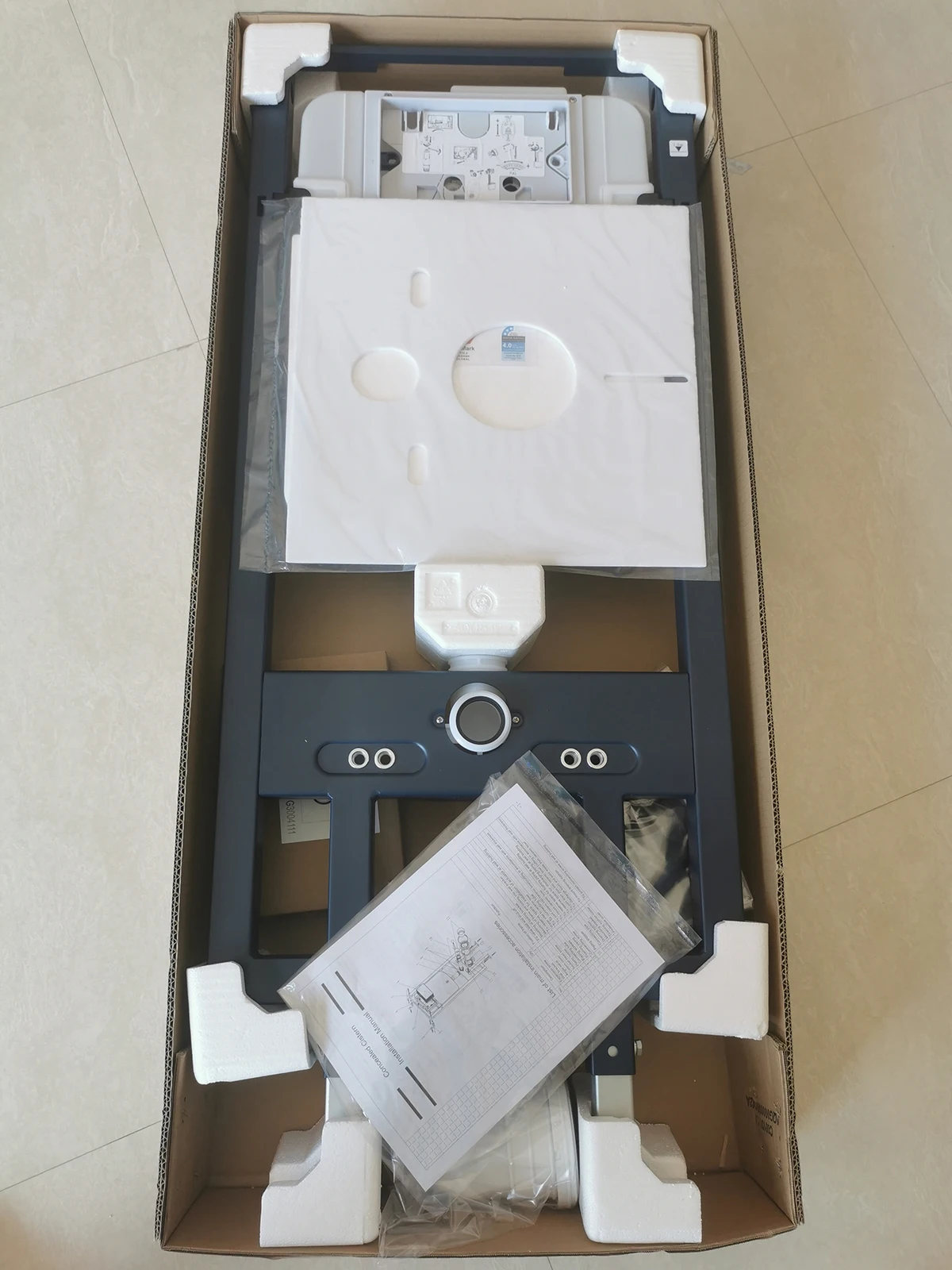High Quality Dual Flush Hidden Water Tank R&t Concealed Cistern Wall ...