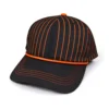 Striscia nero-marrone