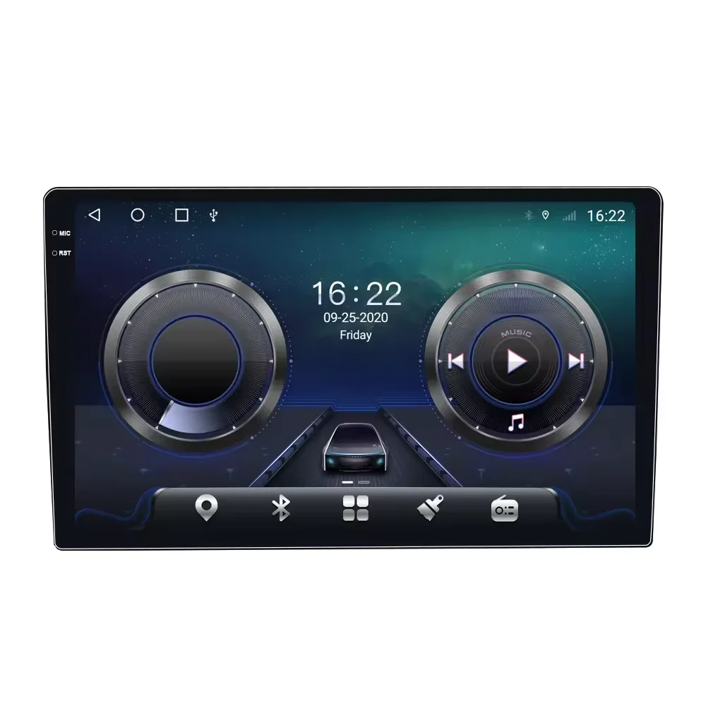 TS10 10,36 pulg. Reproductor DVD Android 13 con GPS, USB y