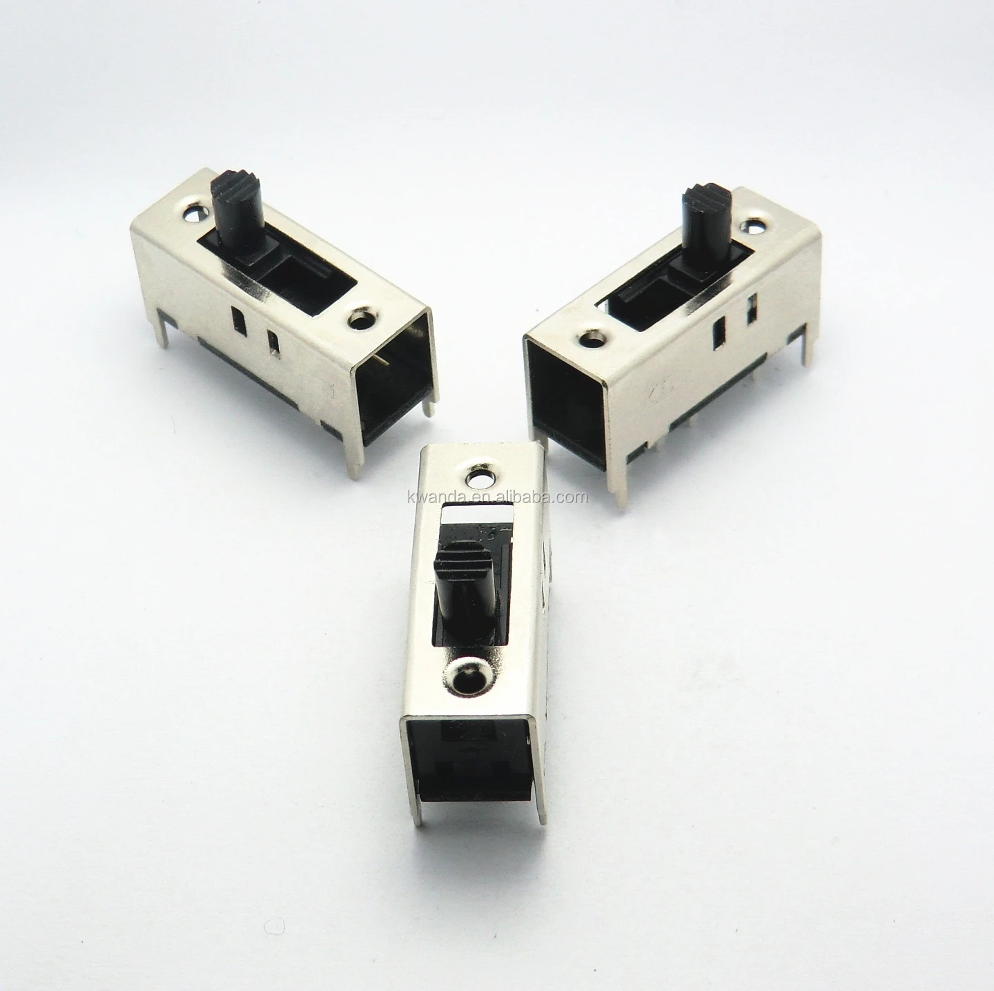 3 Row 3way PCB 4pin Vertical Mount Type Slide Switch Ball Sliding