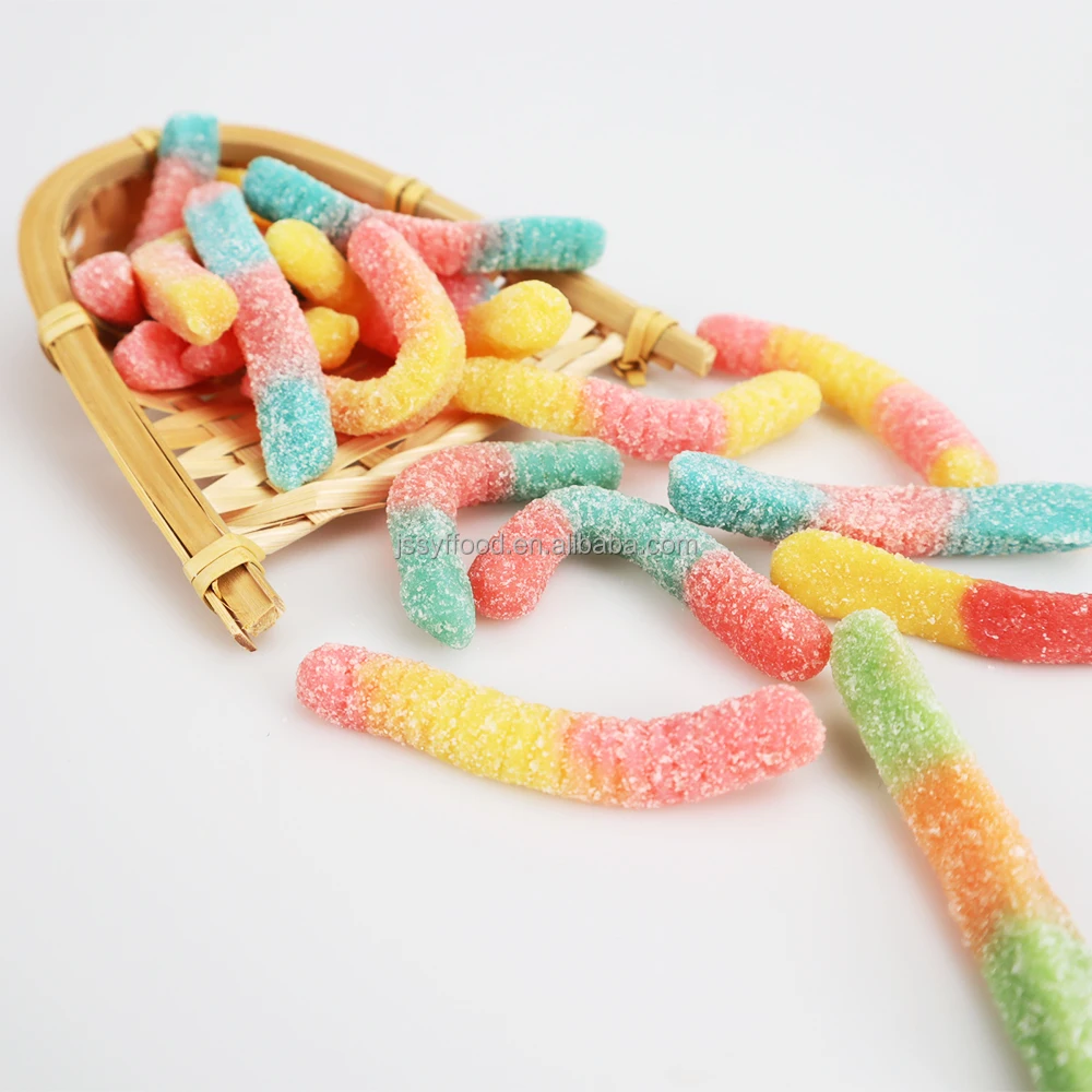 Wholesale Assorted Bulk Gummy Candy High Quality Sour Sand Gummy Fruit