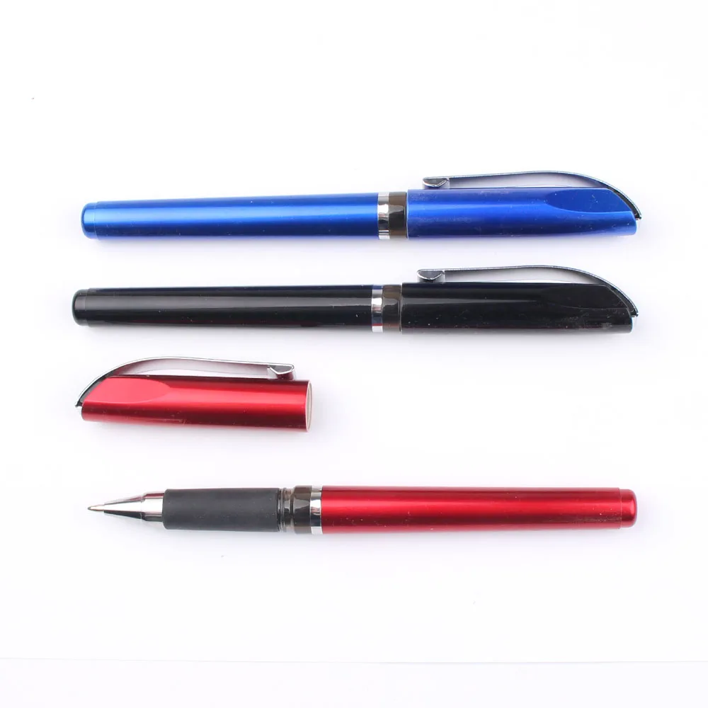 Hot Selling 0.5mm Solid Color Gel Pen For Colorful Office Stationery With Custom Logo Smooth Writing Ink Made Of Plastic_voghion.com