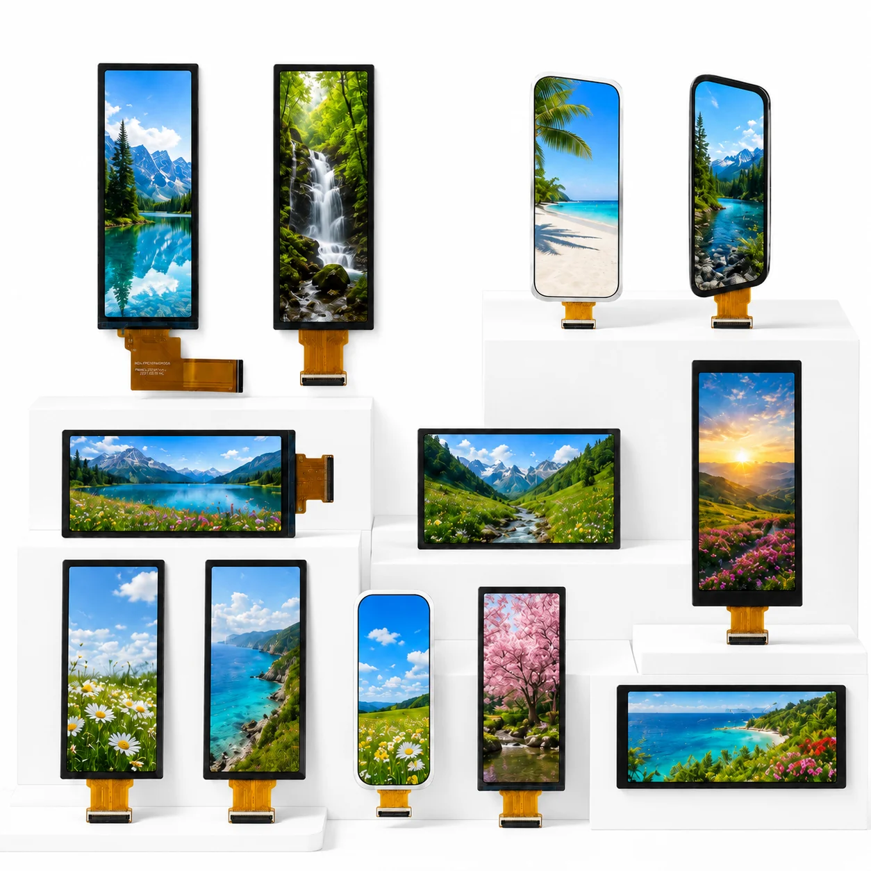 Stable Quality 24/7 Operation 9.31 Inch TFT IPS LCD Screen Display Module With MIPI LVDS SPI RGB EDP Interface With Low Price