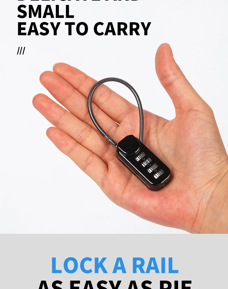 Ultimate Security 4 Digits Password Drawer Combination Lock Intelligent ...