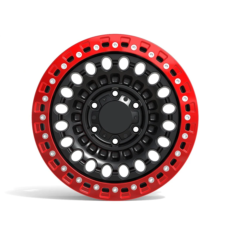 Customized Forged Off-road Wheel Rims 6061-T6 Alloy 17 "18" 20 22 24 "26" 5/6 Holes, PCD 6x139.7 5x127 details