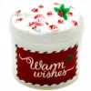 4.2*5.2cm white Christmas Theme Butter Slime