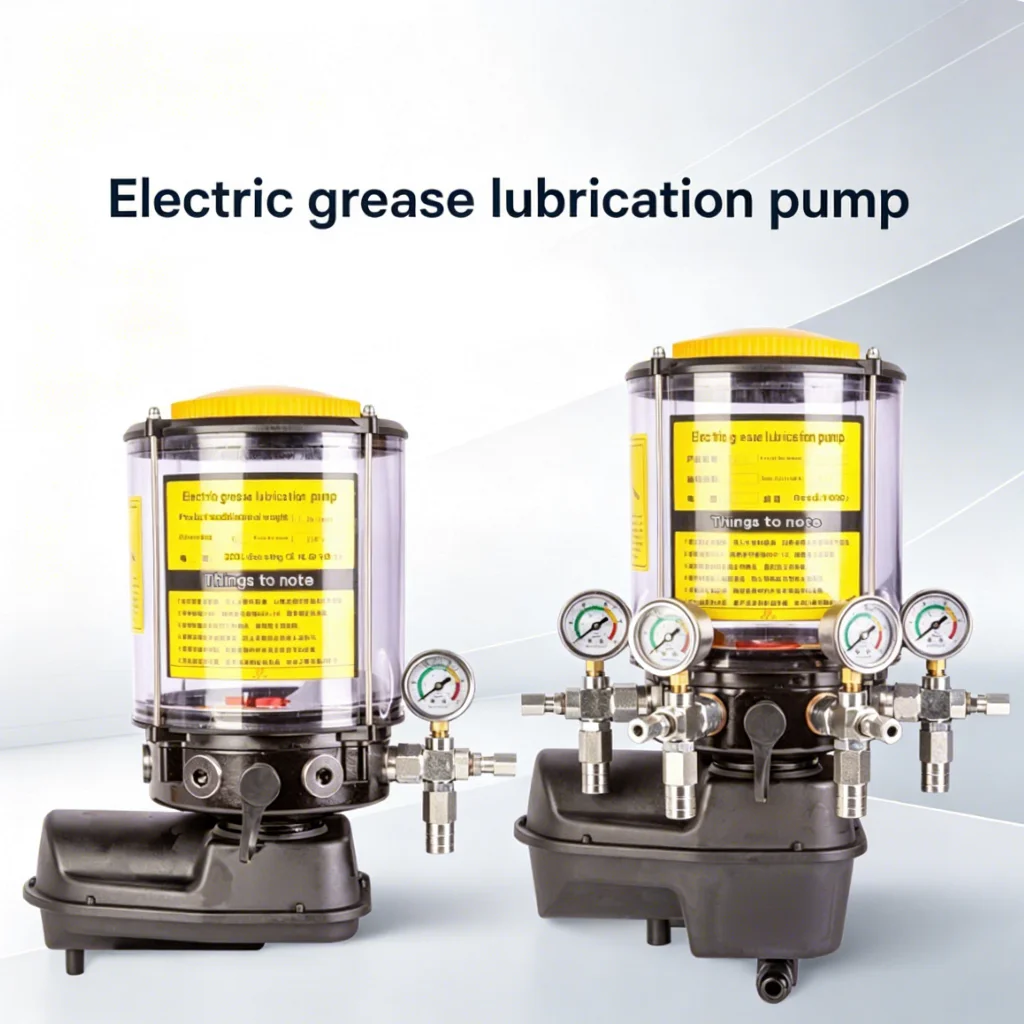TEBAK Fully Automatic Electric Grease Lubrication Pump 24V/220V/380V Auto Refuel Butter Pump for Construction Machinery