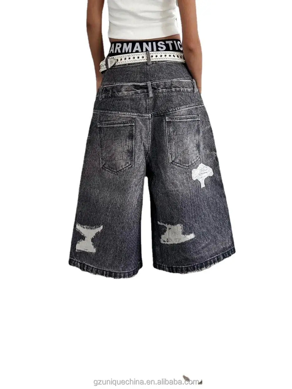 abbW32 501® CUSTOMIZED BAGGY SHORTS abbW32 501® CUSTOMIZED BAGGY SHORTS Adam Bomb Utility Grey