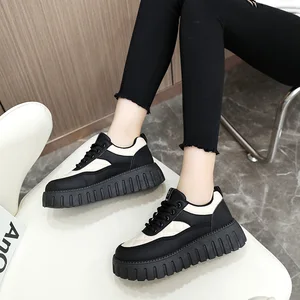 XQ231  New Thick-soled Heightening Women's Shoes Sports and Leisure Board Shoes