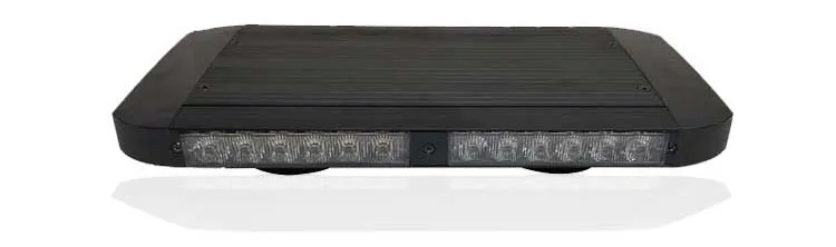 Starway Low Profile 14" 6 TIR 3W Chameleon Dual Color Warning LED Mini Light bar