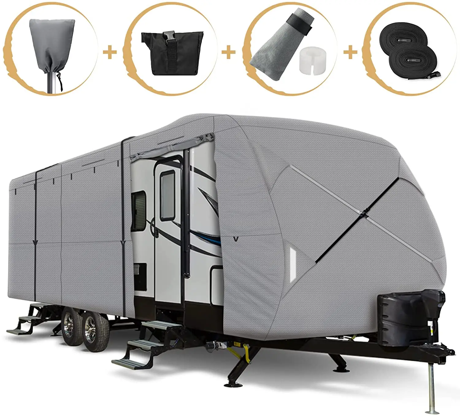 Custom Size High Quality Caravan Cover Heavy Duty All Weather ...