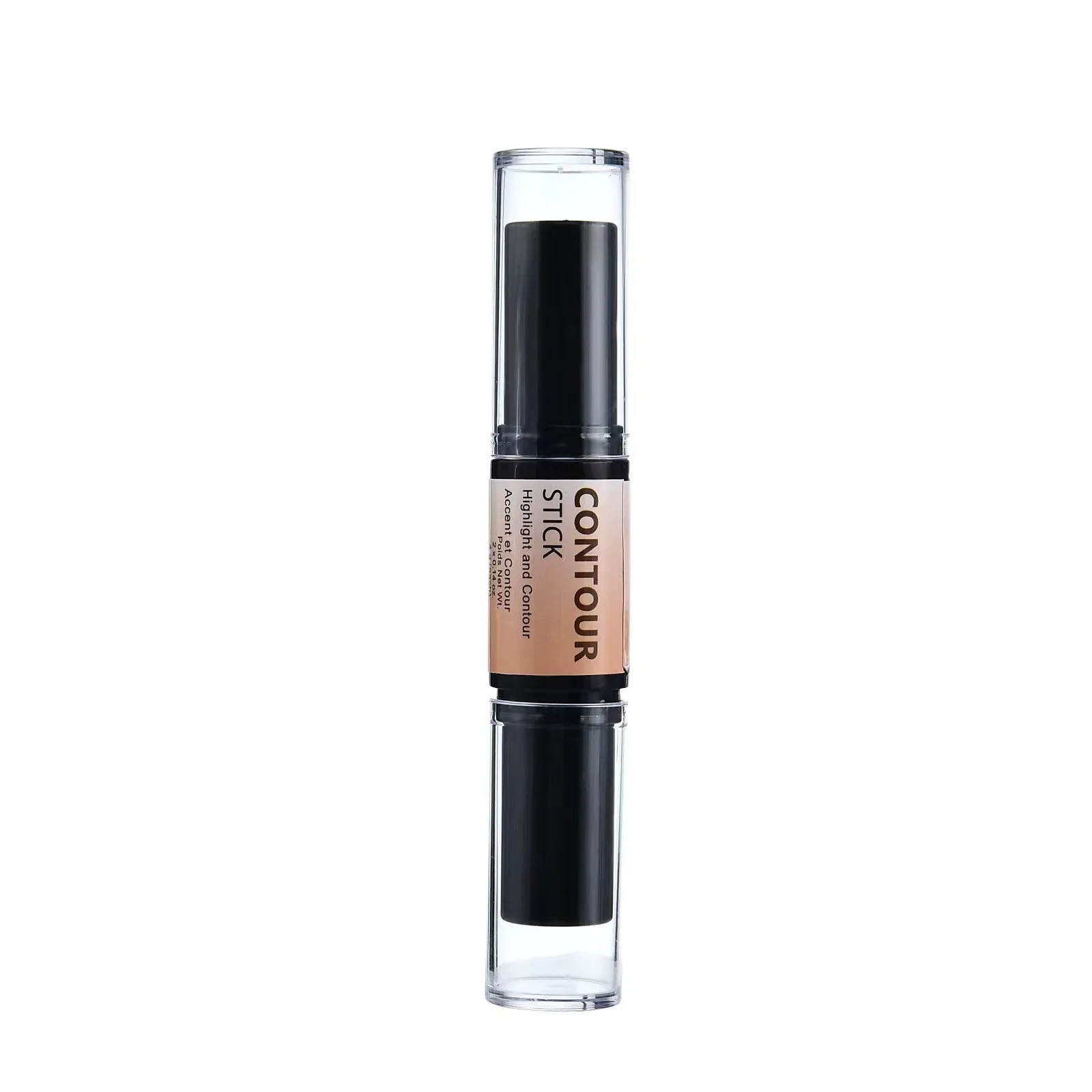 XRB01A Vegan Contour Stick Full Coverage Concealer Highlighter Double Head Bronzer and Highlighter Herbal Ingredient Makeup