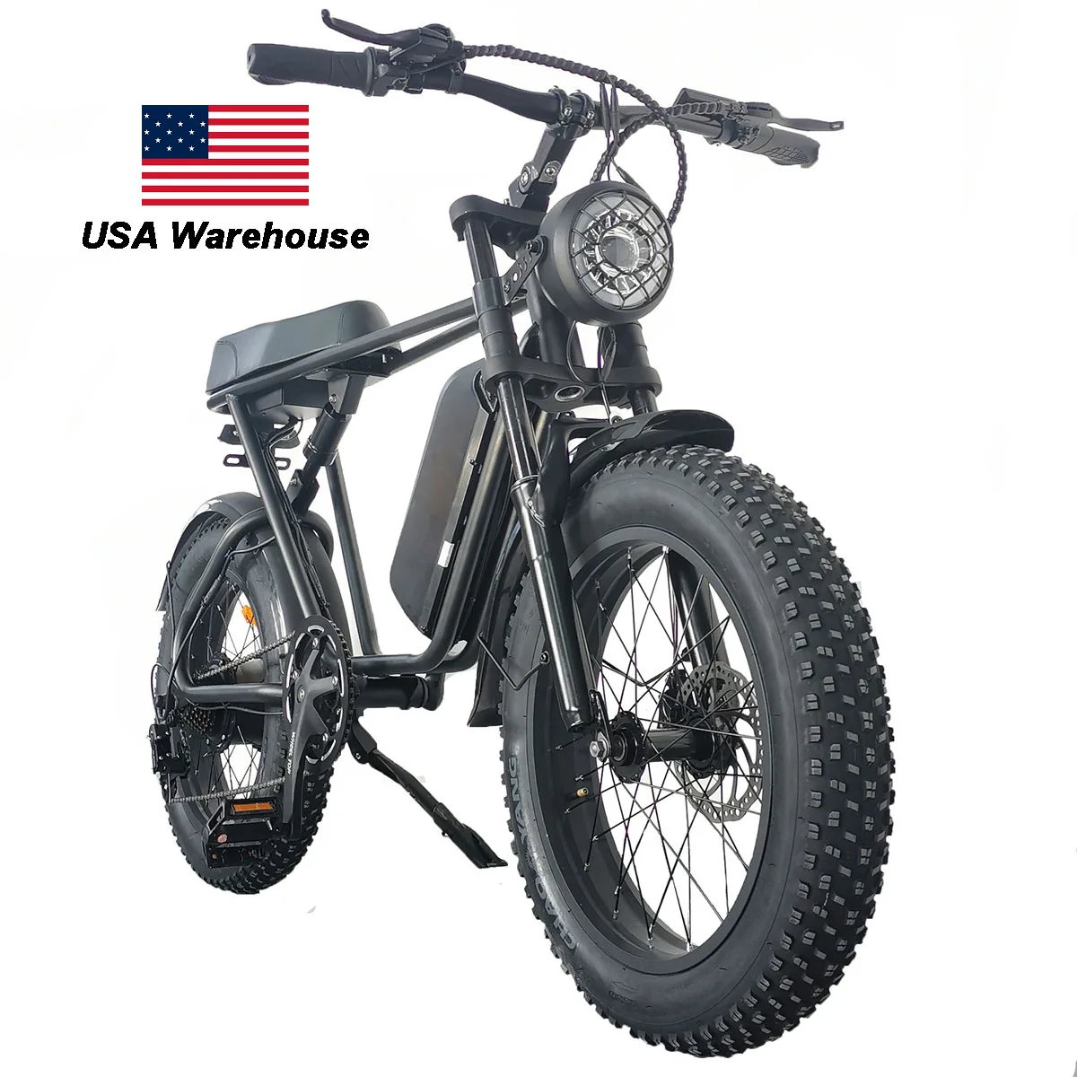 Usa Warehouse Watt V Full Suspension Ebike Inch Electric Fat Tire Bike Hybrid Mtb E Bike