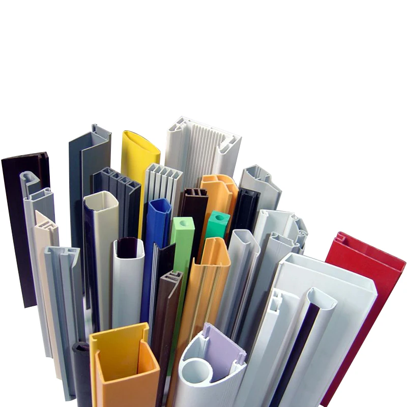 Custom ABS Plastic Pipe PVC Tube for Toy Construction Use Led Profiles Plastic Extrusion Modling Cutting Processing Available