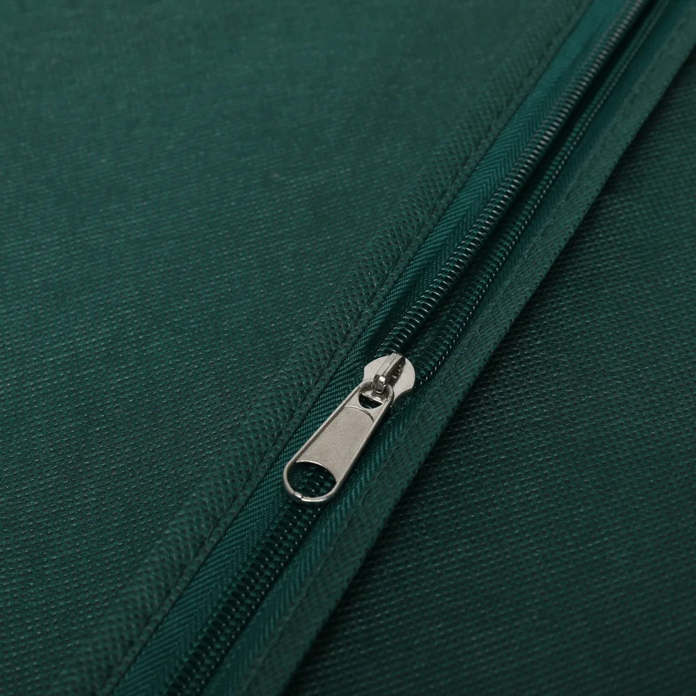 Custom Branded Logo Luxury Foldable Compostable Non Woven Zipper Convertible Carry Fashionable Superior Quality Organza Suit