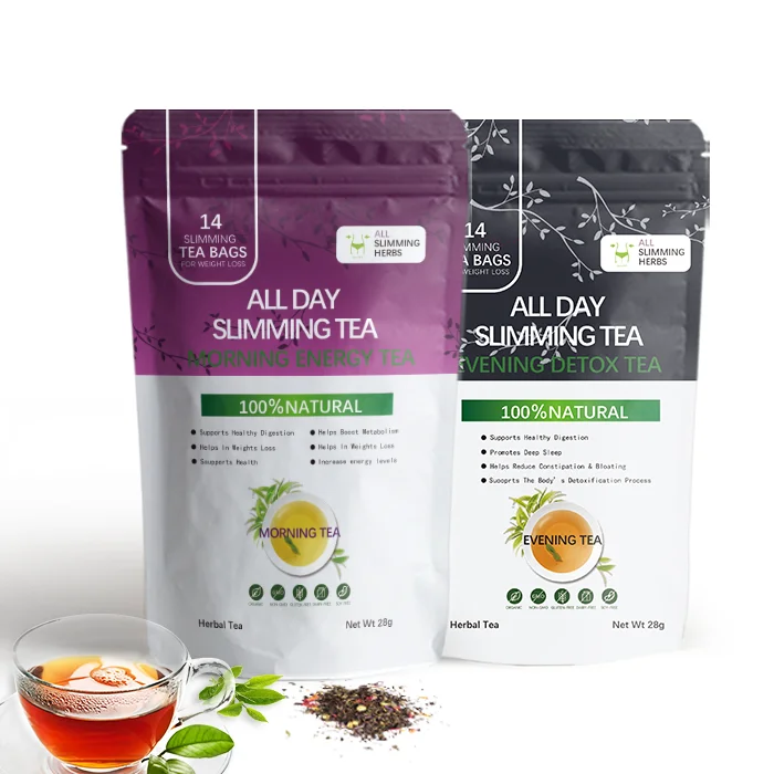All Slimming Herbs All Day Slimming Tea For Weight Loss - All Natural ...