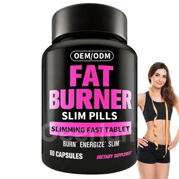 Herbal Supplements Women Men Weight Loss Capsules Naturally Detox Slimming Fast Tablet Fat Burner Slim Pills