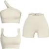 white three-piece set