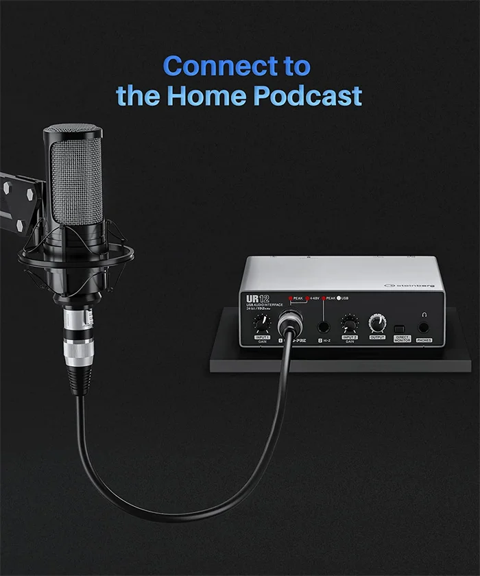 3pin Xlr Microphone Cable Male To Female Mic Black Audio Cable Hifi Xlr