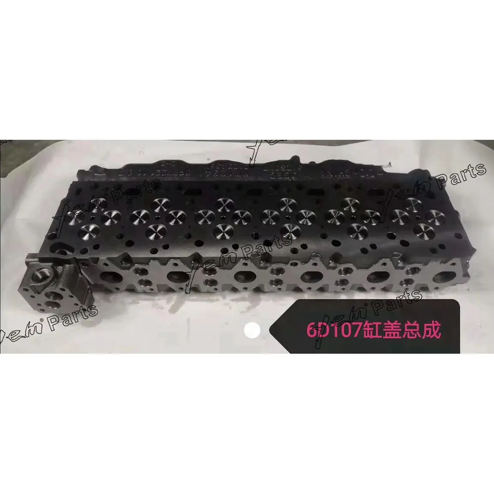 6D107 Cylinder Head Assy for Komatsu Cylinder Head Assy High Performance Engine Parts 2