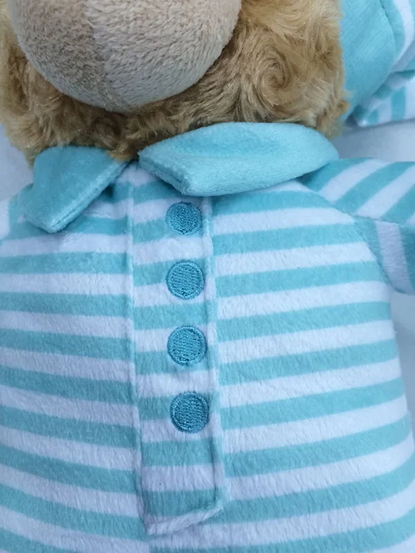 Custom Plush Animal Hug Baby Sleep Comfort Toy Sleeping Bear