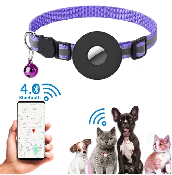 Smart Tracer Collar Dog Locator Pet tracker Gps for Pets Cat Collar with Bell Collar tracker Rastreador Gps Mascotas De Perros