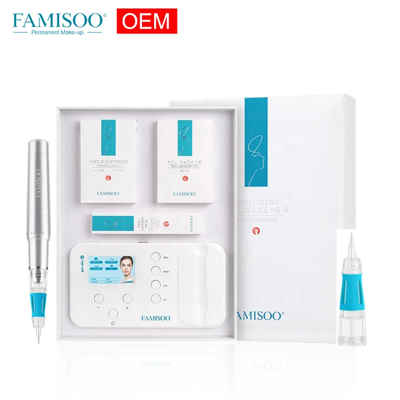 Famisoo PMU Machine - Precision Lip White Buttons Control