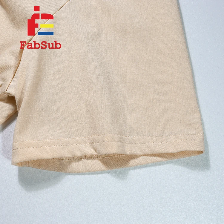 Wholesale Custom 65 Polyester 35 Cotton T Shirt For Sublimation Print