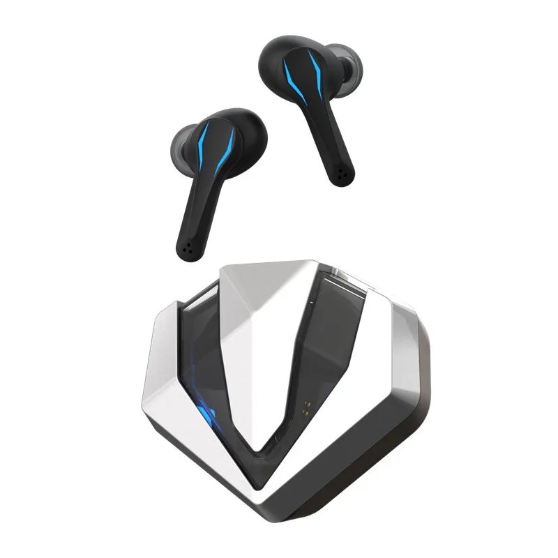 Low Latency Mini Stereo True Wireless Earphones in Ear Sports Waterproof TWS Wireless Gaming Earbuds with 2 Mic for Phone