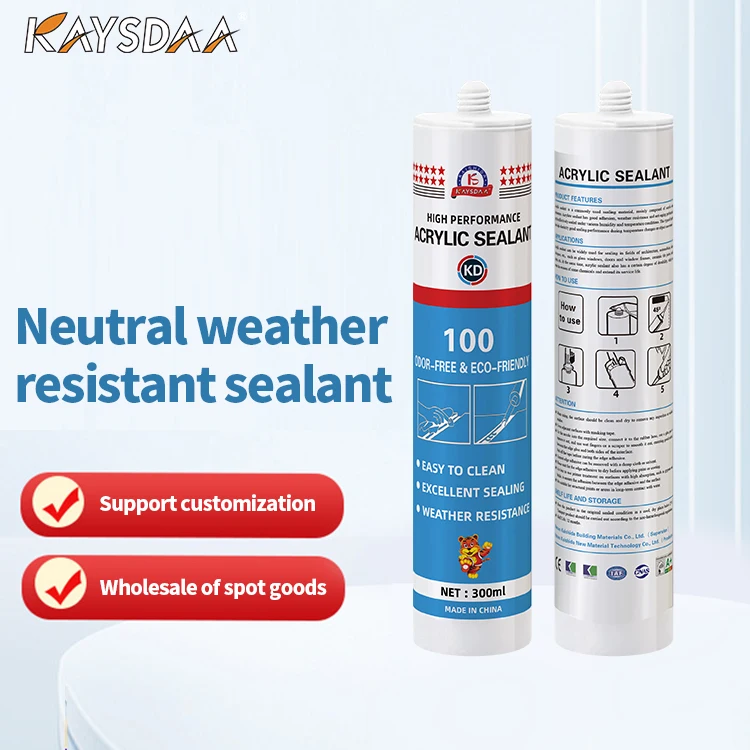 New Arrival Clear Acrylic Mastic Sealing And Caulking Weatherproof ...