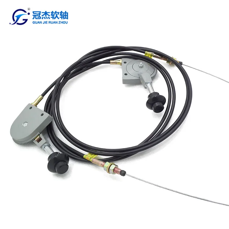 GJ1103A Hand Throttle Control Lever and Accelerator Cable for Fuel tank Car Construction Machines