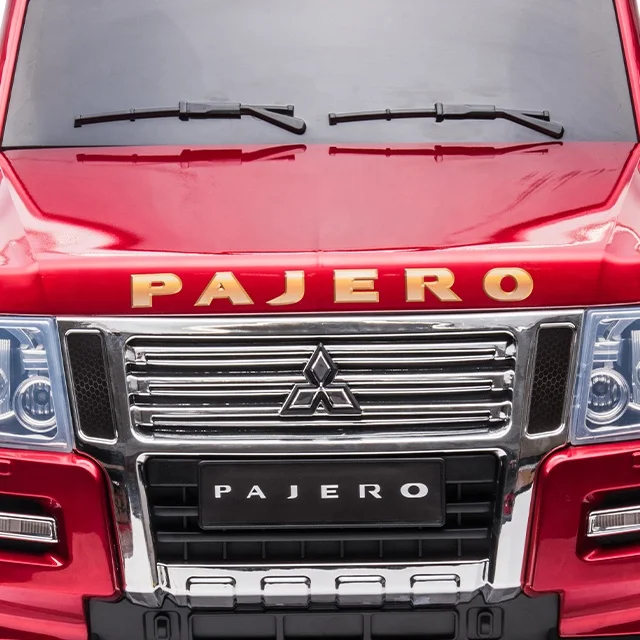 ライセンスされた三菱パジェロのおもちゃが車に乗る4x4電気自動車子供