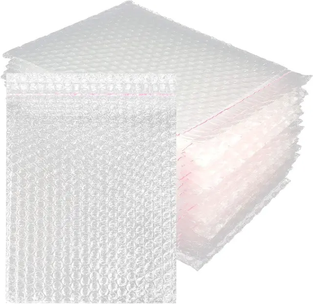 Industry Wholesale Air Bubble Cushion Bag PE Bubble Sealing Wrap Plastic Pouch LDPE Nylon Bubble Packaging for Shipping