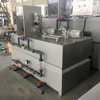 Industrial Automatic Chemical Dosing System in water treatment High perfomance polymer dosing system for sewage treatment system