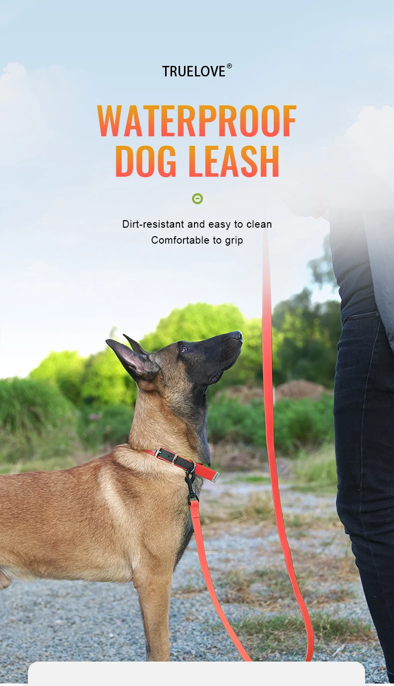 2023 Luxury Design Waterproof Durable Pvc Adjustable Dog Leash Hands