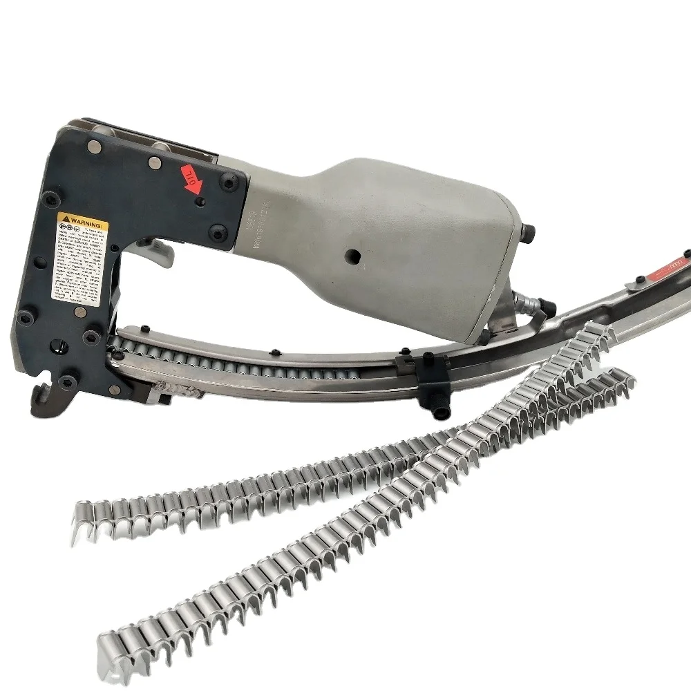 M45 Nail Gun Wiring Clips Pneumatic Tool for Mattress Nails with Clinch Spring Fixing