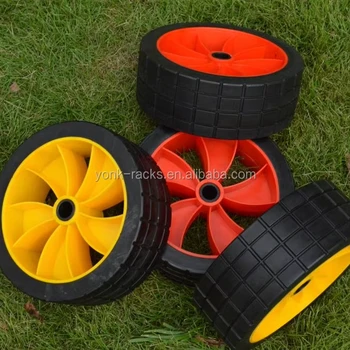 thumbnail image 2 of REEYAK Sit On Top Kayak Cart, Heavy-Duty Plug-in Kayak Cart Dolly With 10 Inch Airless Wheels, Width Adjustable For Carrying Kayaks Canoes With Scupper Holes 2 of 14