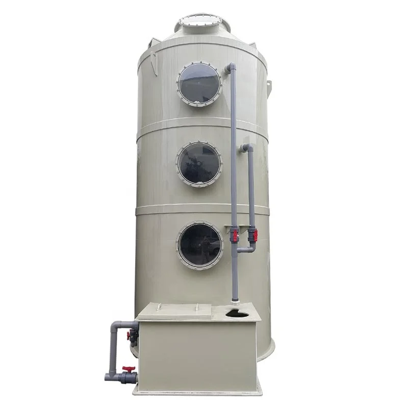 Ammonia Stripping Tower Flue Gas Purification Desulfurizer Tower Wet Scrubber for Co2 Treatment Absorption Tower for Co2