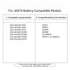 para Dell Inspiron 13 7300 7306 7500 7506 2-en-1 Serie Silver;