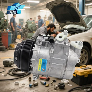 Auto R744 12V AC Compressor for Mercedes Benz W202 W126 W210 S210 1993-2000 New Car Air Compressor 0002307011