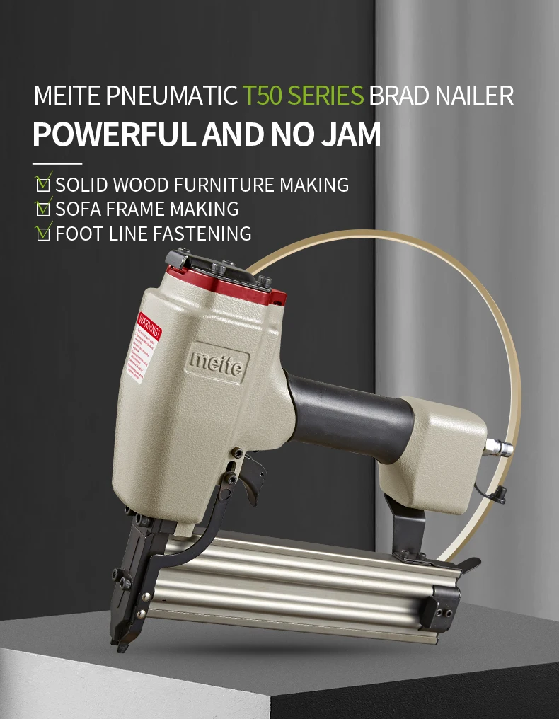 16ga Brad Nailer T50ma Industrial Quality Concrete Nailer Air Nailer