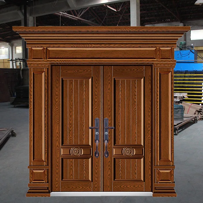 TECHTOP Customized Decorative Sliding Gate Solid Core Interior Doors Fan Gate Design Manual Retractable Gate for Villa