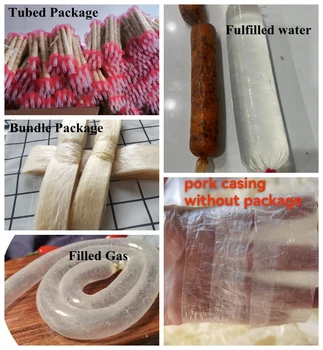 Edible Sausage Casing tubed and bundle